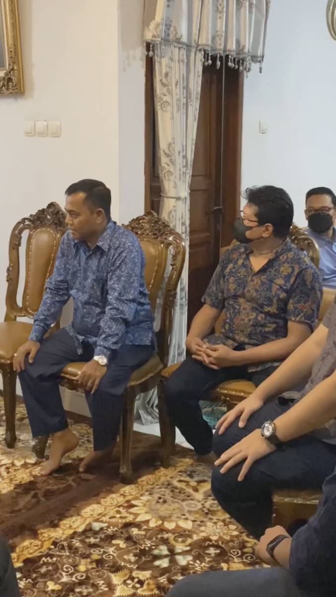 momen Doddy Sudrajat kunjungi rumah H Faisal (instagram.com/h_faisal__69)