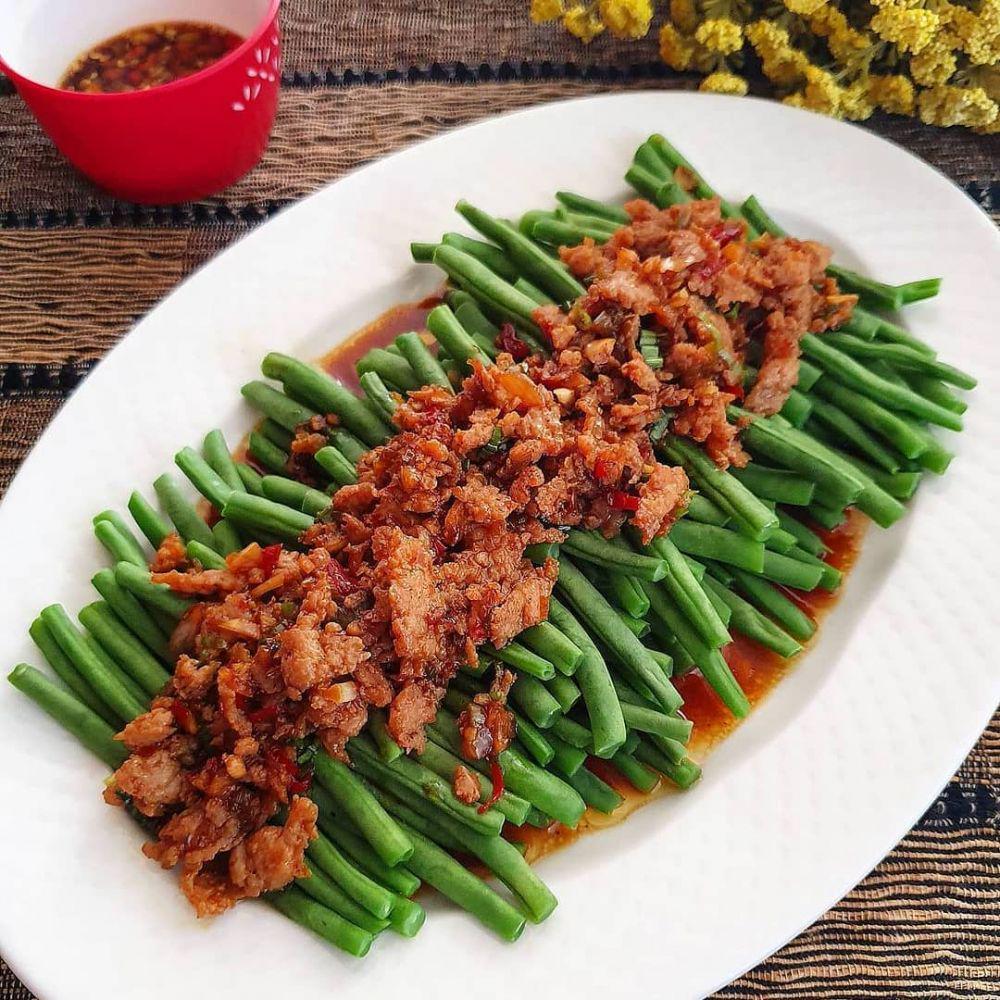 Resep Buncis Siram Daging Cincang untuk Sahur, Bikin Semangat Puasa!