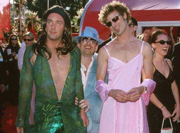 Trey Parker dan Matt Stone di ajang Oscar 2000 (twitter.com/StiviDeTivi)