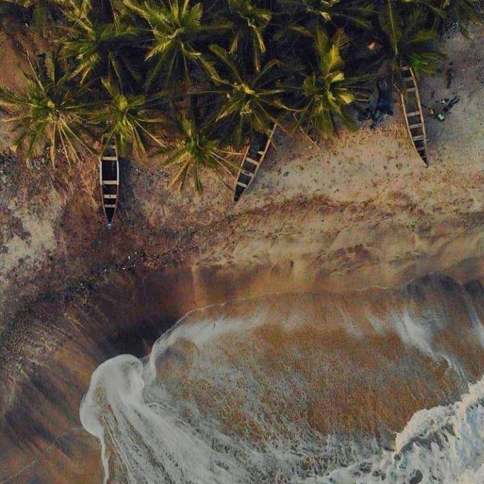 Potret Kokrobite Beach (instagram.com/enjoykokrobite)