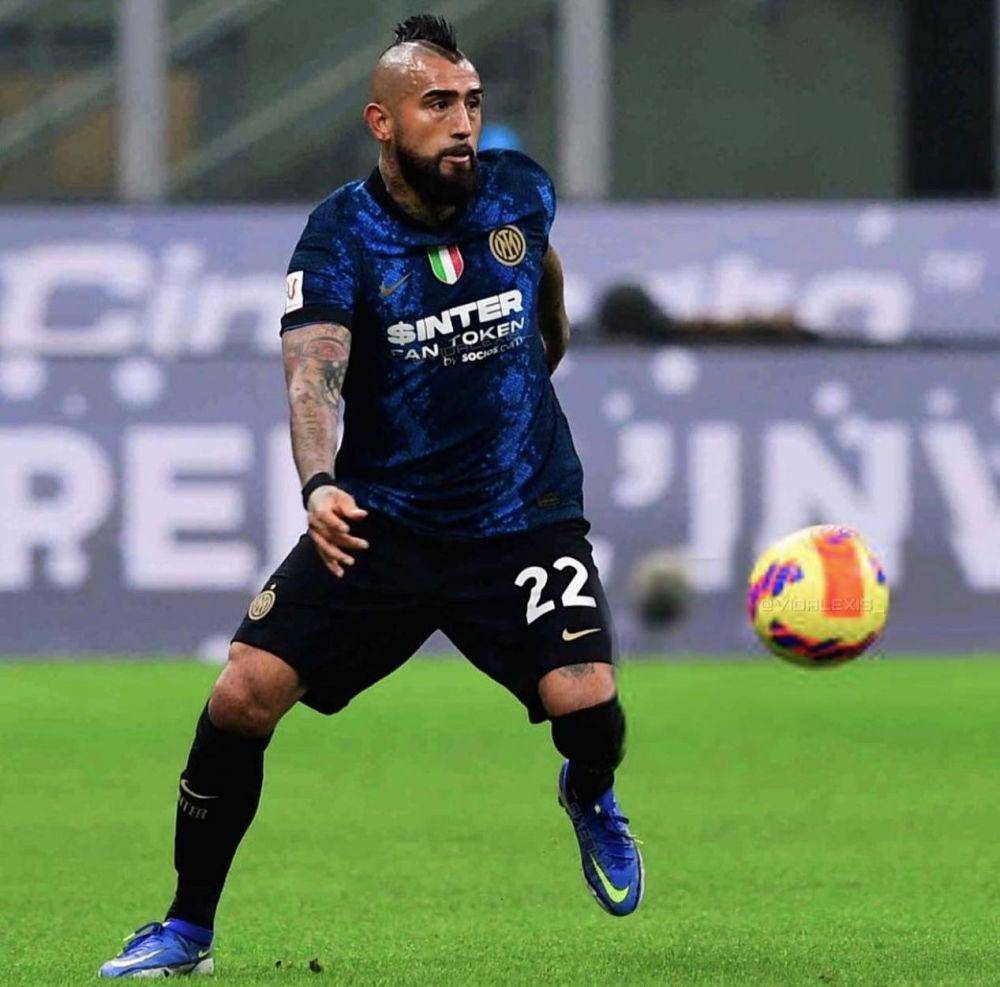 potret Arturo Vidal (twitter.com/kingarturo23)