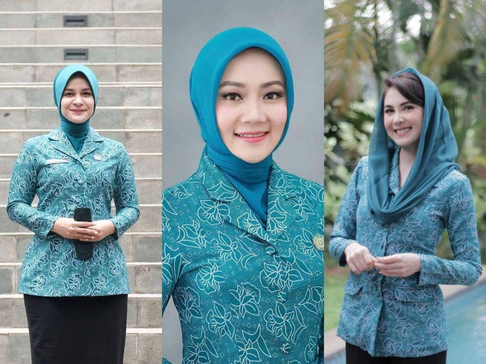 9 Potret Istri Kepala Daerah Pakai Seragam PKK, Ada Arumi Bachsin!