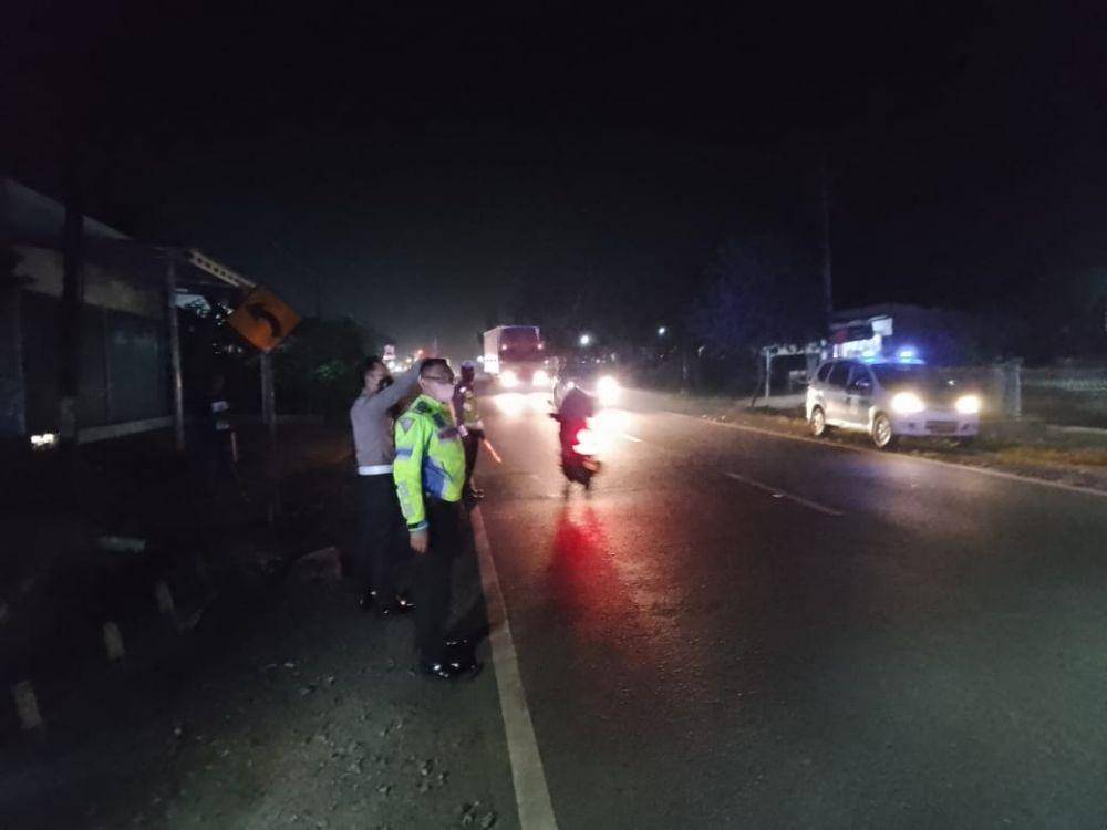 Seorang anak meninggal dunia usai terlibat kecelakaan lalu lintas bersama sang ibu. Kejadian itu berlangsung Jalan Lintas Timur Jalintim. (IDN Times/Istimewa)