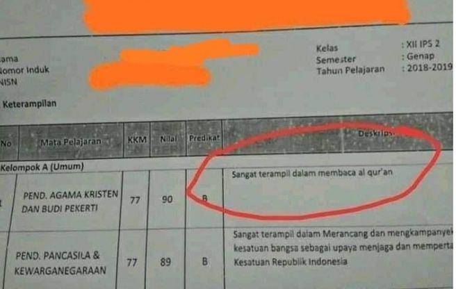 catatan wali kelas (instagram.com/humorsantuy)
