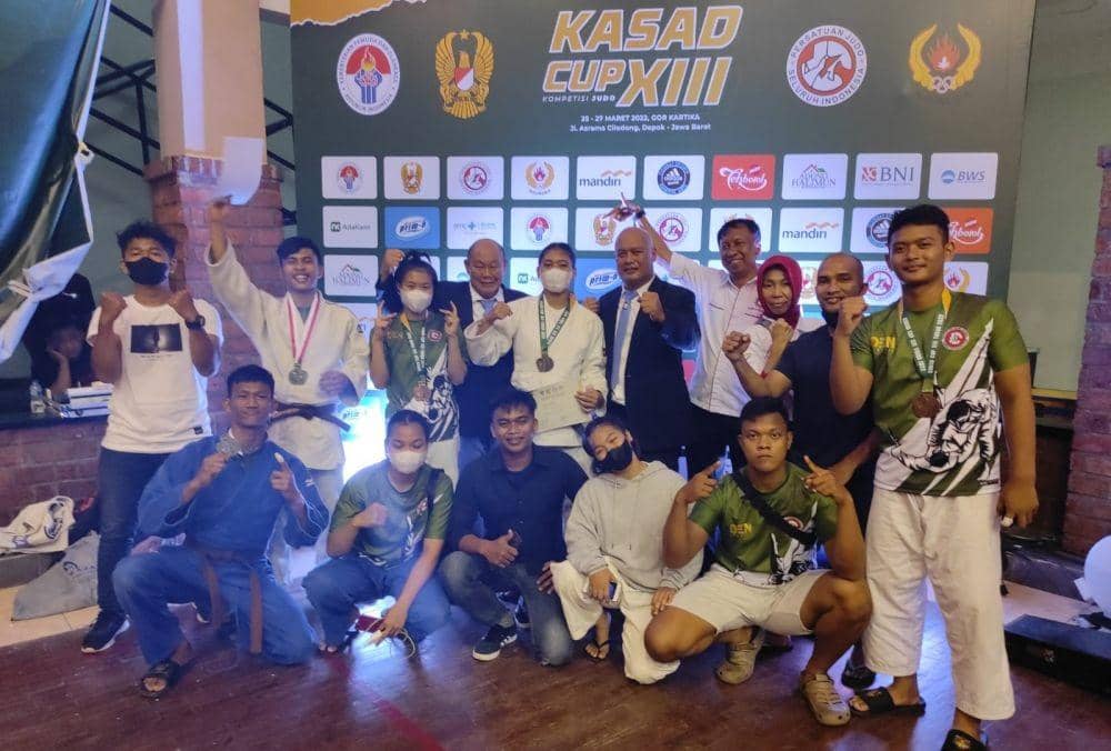 Raih 5 Medali, Judo Sumut Akhiri Penantian Satu Dekade di Kasad Cup