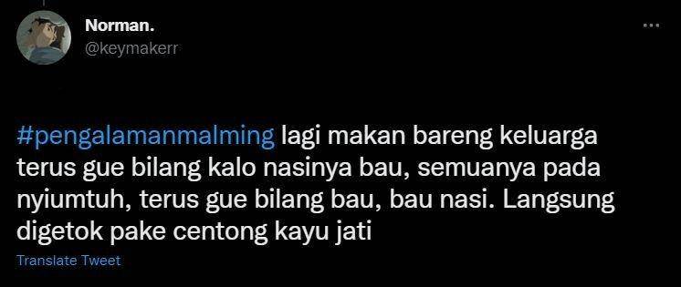 curhat pengalaman malam Minggu (twitter.com/keymakerr)