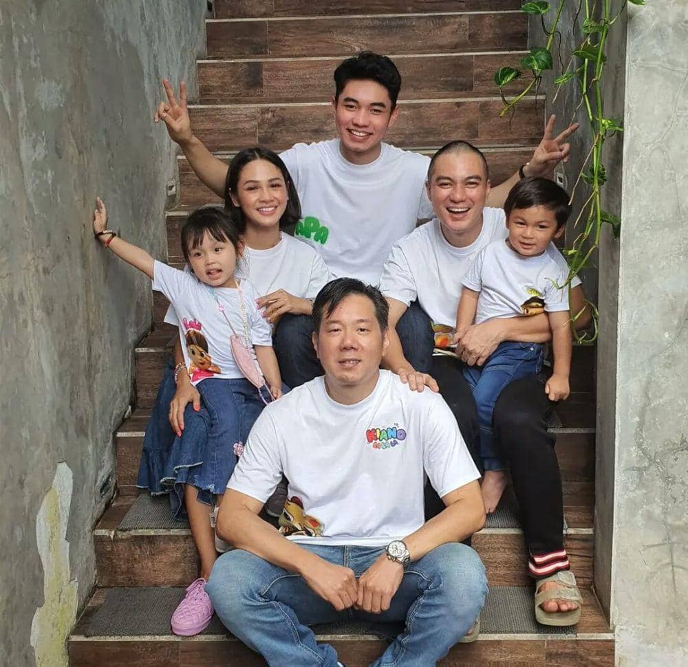 potret Baim Wong botak (instagram.com/andi.lumine)