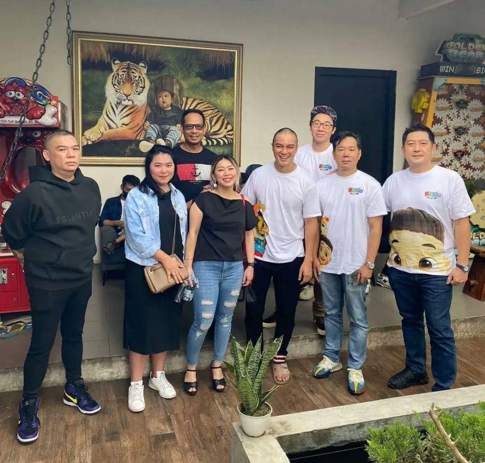 potret Baim Wong botak (instagram.com/andi.lumine)