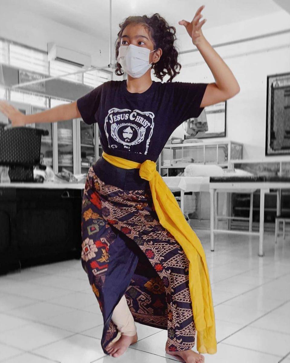 Leticia menggeluti tarian tradisional. (instagram.com/itssheilamj)