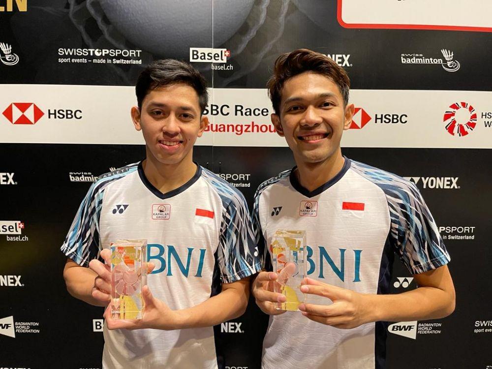 Fajar/Rian Sumbang Angka Pertama untuk RI di Piala Sudirman 2023