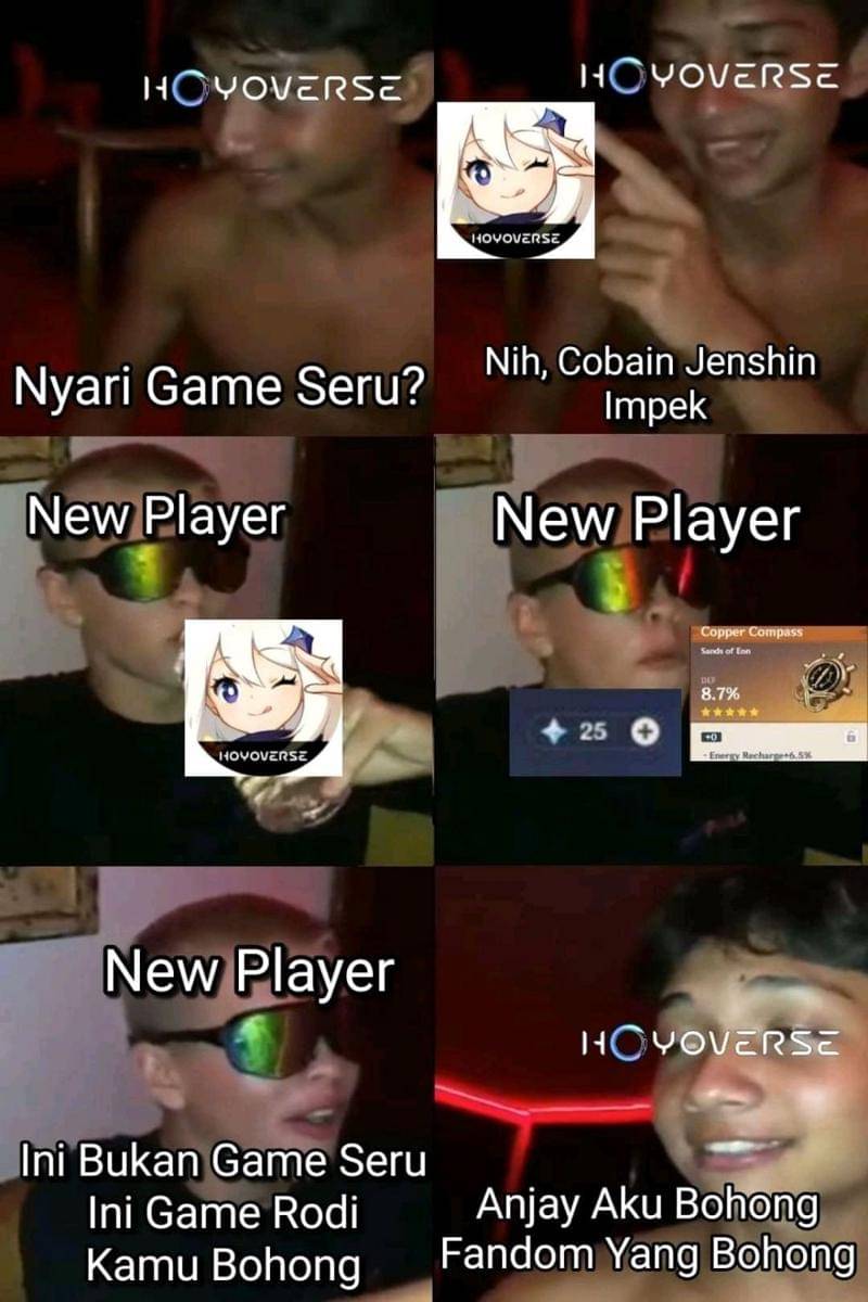 Ketika ditawarin game yang sulit ( Dok. Twitter.com/ON!)