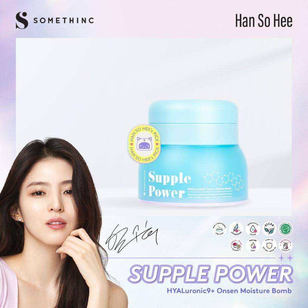 Han So Hee dalam kampanye bersama Somethinc (dok. Somethinc)