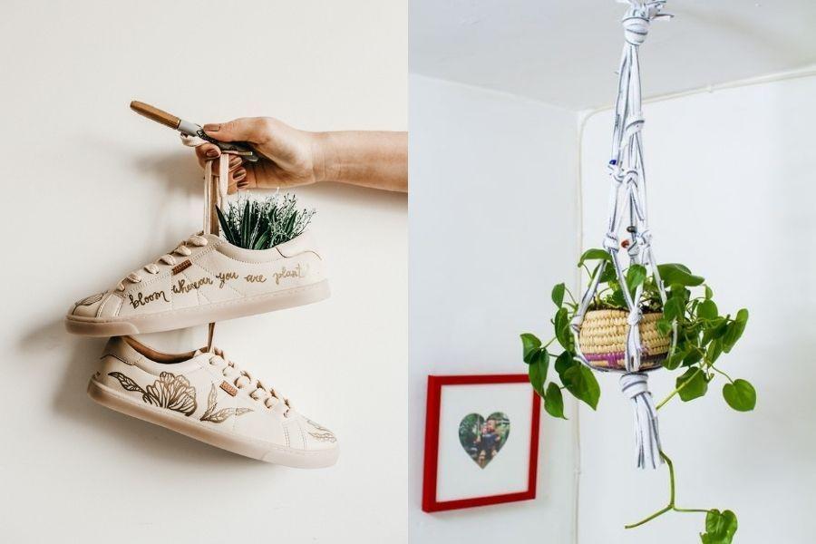 9 DIY Pot Gantung untuk Tanaman Hias, Mudah dan Kreatif Banget