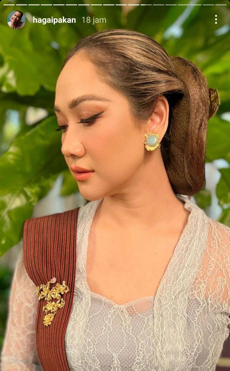 potret BCL jadi bridesmaid (instagram.com/hagaipakan)