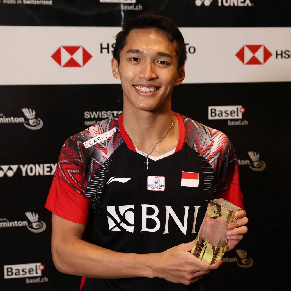Jonatan Christie juara Swiss Open 2022 (Dok.PP PBSI)