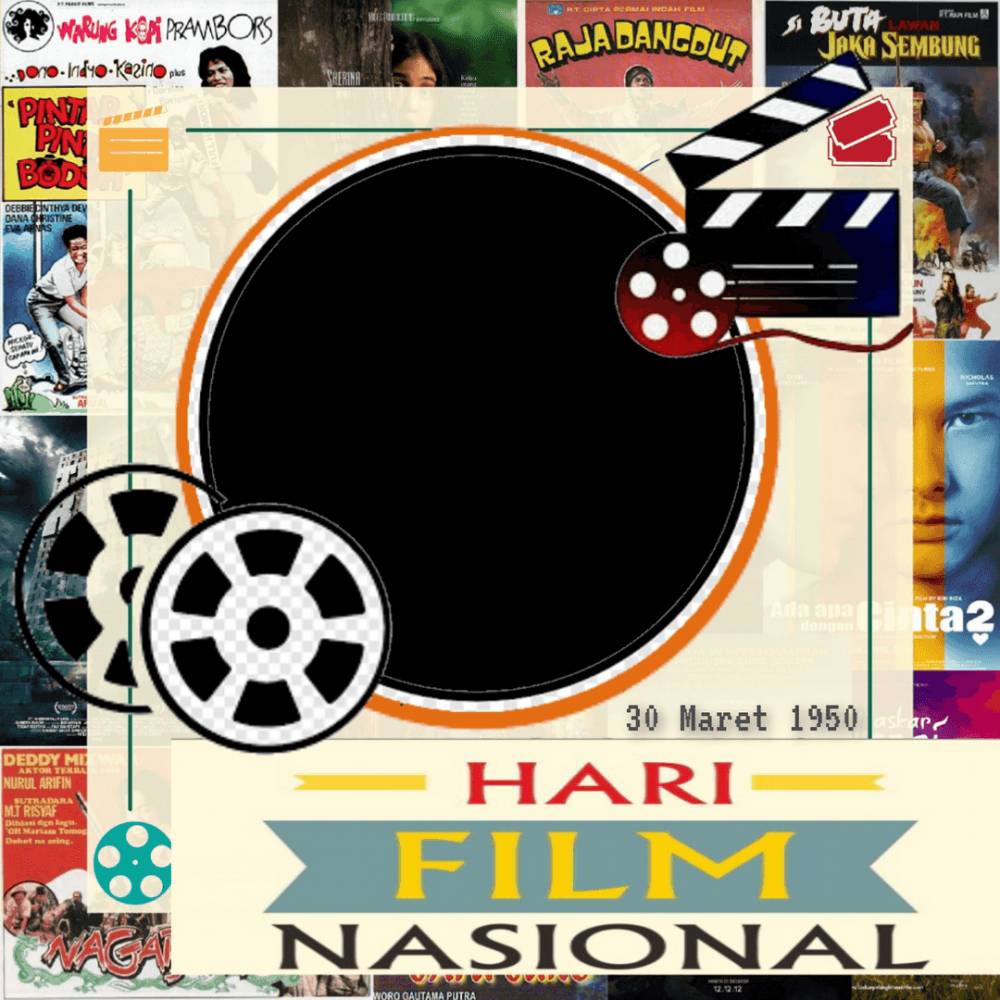 Twibbon Hari Film Nasional 2022 (pranala.link)