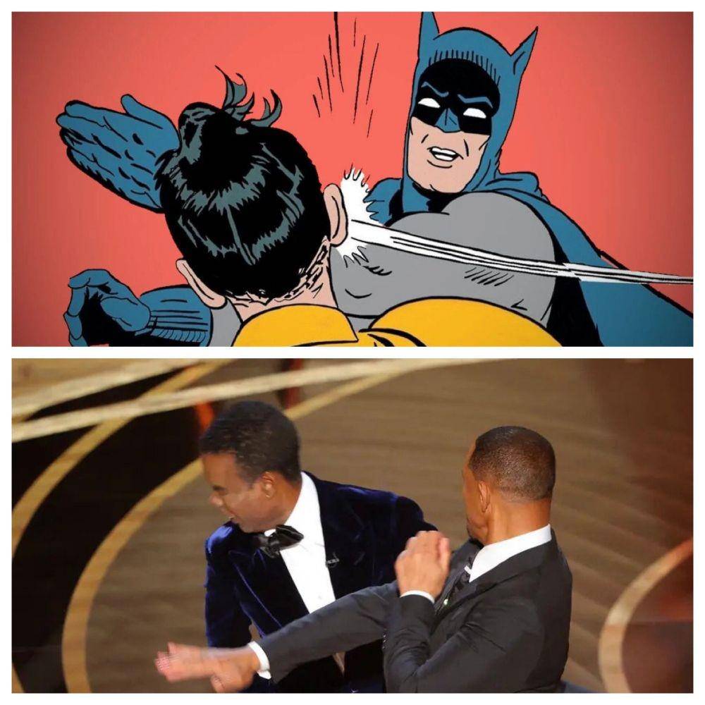 meme Will Smith pukul Chris Rock (twitter.com/zulkifli_ramlii)