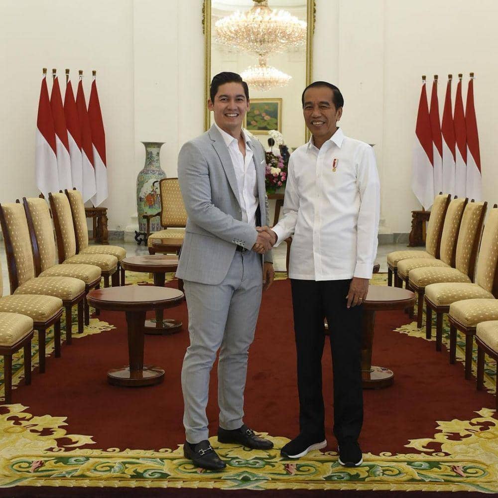 Samuel Zylgwyn dan Presiden RI (instagram.com/samuel_zylgwyn)