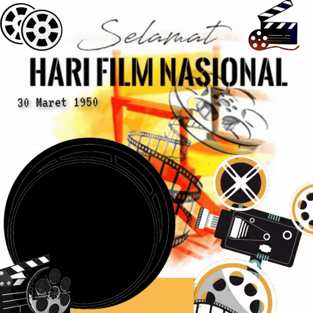 Twibbon Hari Film Nasional 2022 (pranala.link)