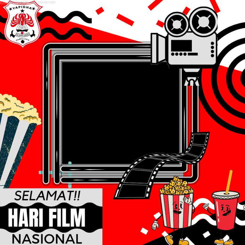 Twibbon Hari Film Nasional 2022 (pranala.link)