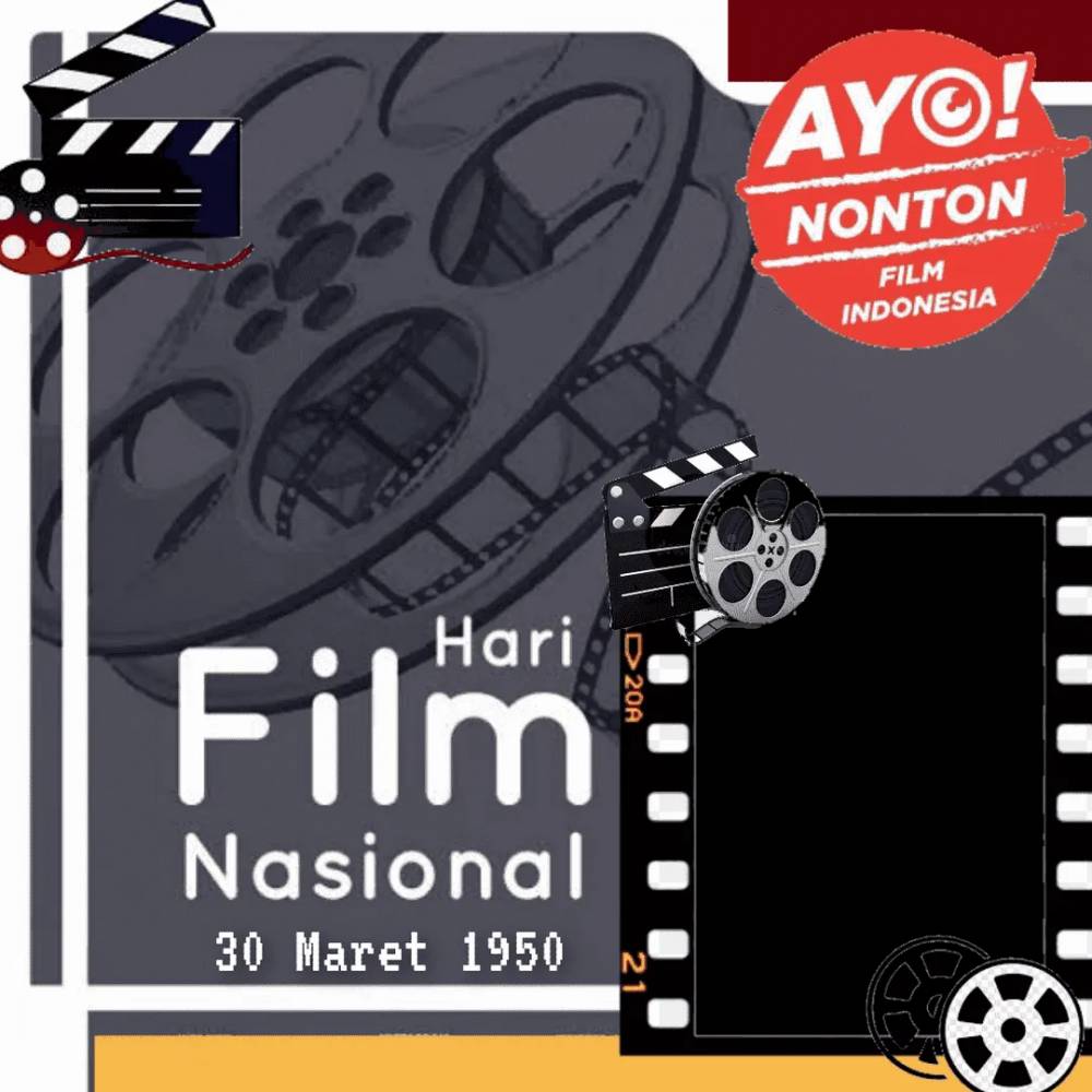 Twibbon Hari Film Nasional 2022 (pranala.link)