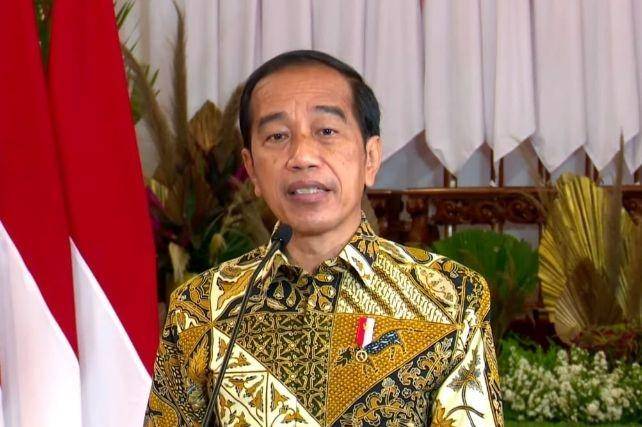 Presiden Jokowi Resmikan Pembukaan Rakornas transformasi Digital dan pendataan lengkap koperasi dan UMKM (youtube.com/Sekretariat Presiden)