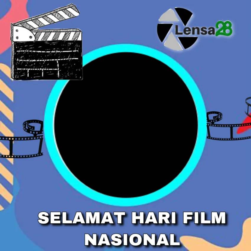 Twibbon Hari Film Nasional 2022 (pranala.link)