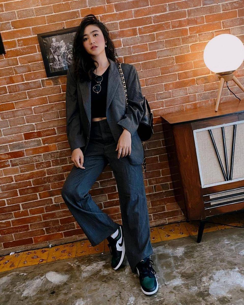 outfit dengan pants ala Febby Rastanty (instagram.com/febbyrastanty)