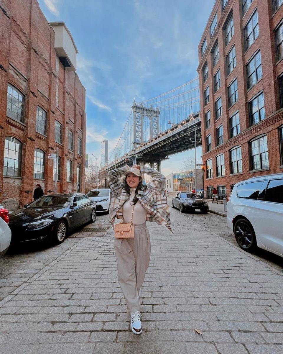 outfit dengan pants ala Febby Rastanty (instagram.com/febbyrastanty)