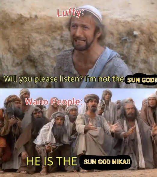 Luffy setelah mengalahkan Kaido ( Dok. Facebook.com/Komik One Piece Bahasa Indonesia KOPBI)