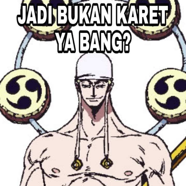 Enel yang baru tahu setelah baca korannya Morgan ( Dok. Facebook.com/ Tri Pujiyanto)