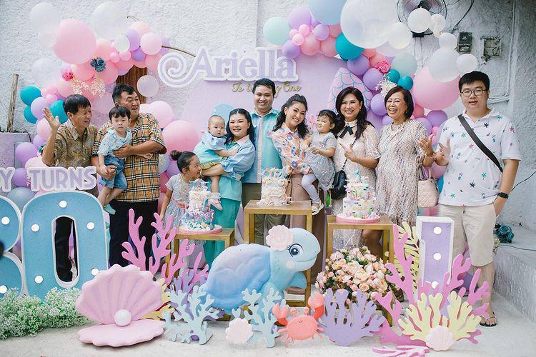 10 Potret Perayaan Ulang Tahun Ariella dan Wendy Lo, Ruben-Onyo Absen!