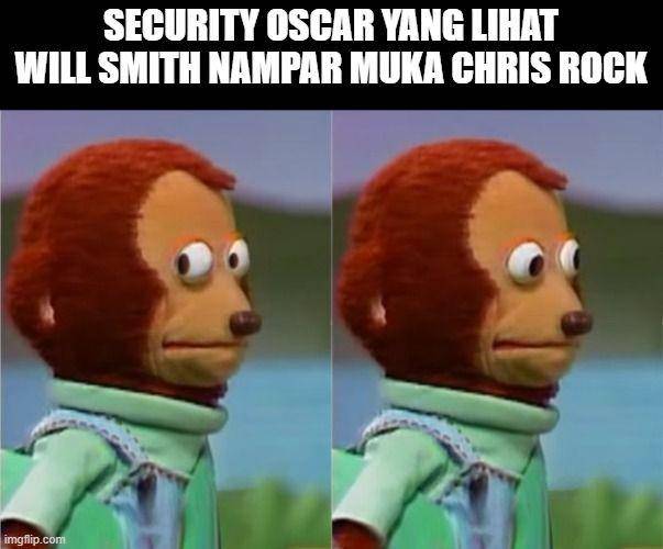 meme Will Smith pukul Chris Rock (twitter.com/god_of_dune)