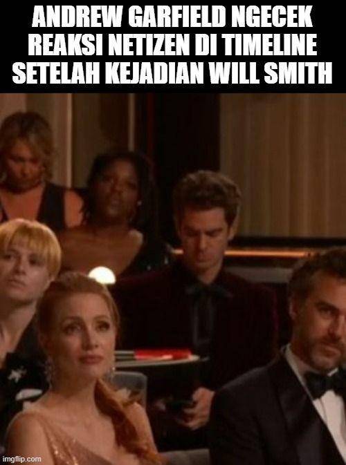 meme Will Smith pukul Chris Rock (twitter.com/stonemayi)