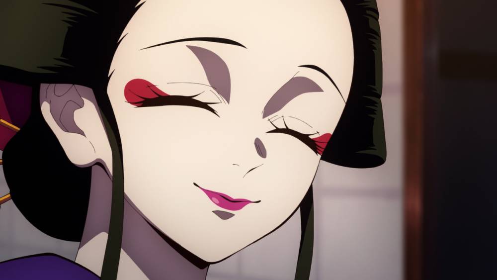 Daki (dok. ufotable/Demon Slayer: Kimetsu no Yaiba)