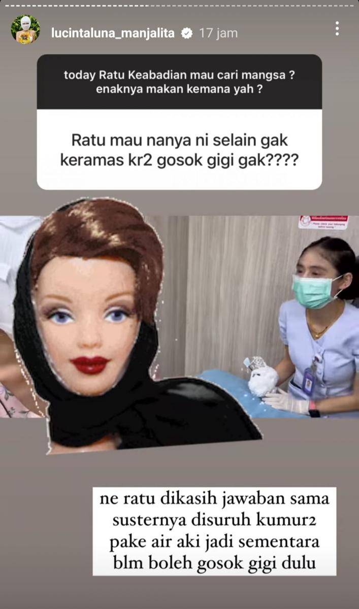 QnA Lucinta Luna (instagram.com/lucintaluna_manjalita)