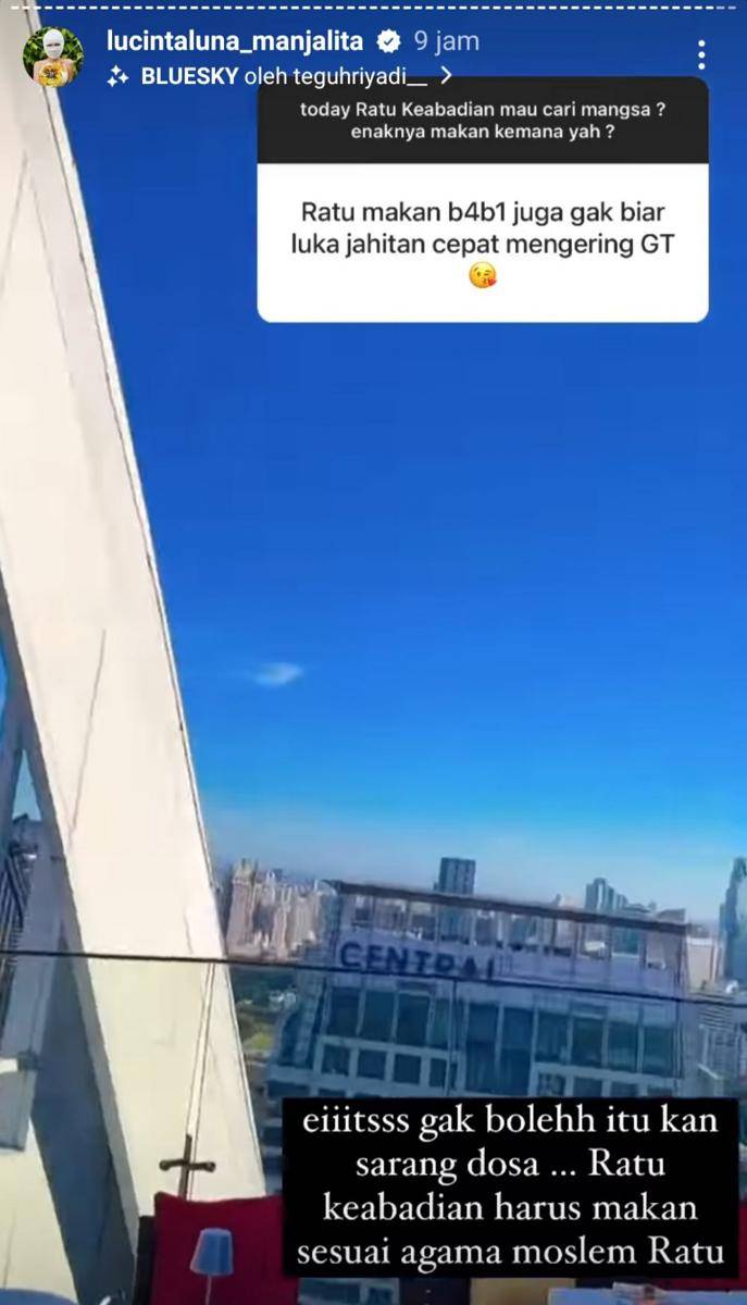 QnA Lucinta Luna (instagram.com/lucintaluna_manjalita)