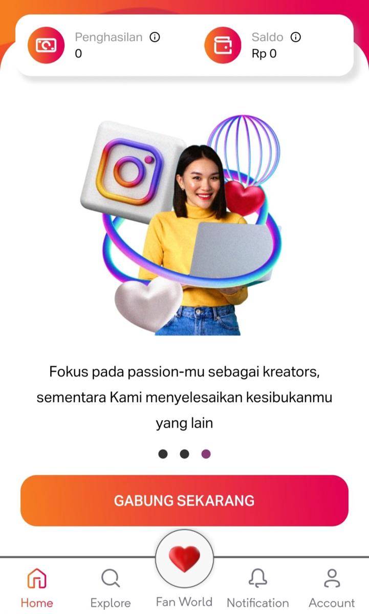 Mendaftar untuk menjadi kreator di BintanGO. (IDN Times/Nena Zakiah)