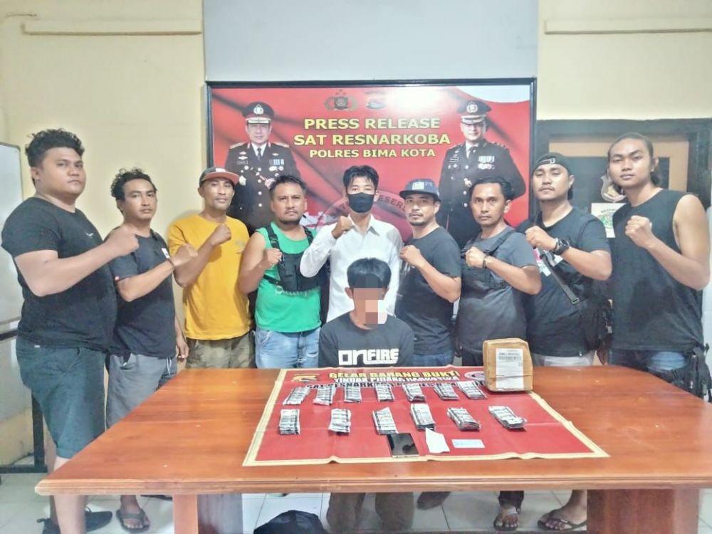 Penjual Ditangkap, Polisi Sita 1.300 Butir Tramadol di Bima