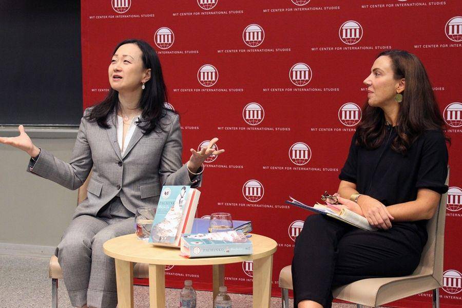 Min Jin Lee dan novel Pachinko (MIT News/Peter Dizikes)