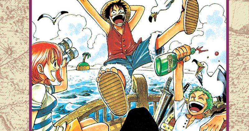 Sampul One Piece volume 1. (viz.com/One Piece)