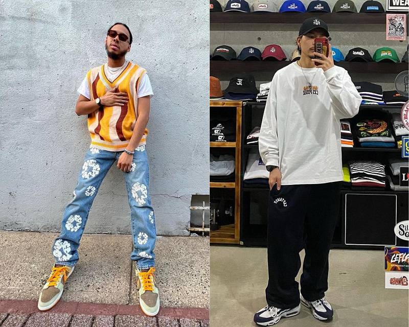 Outfit street style pria (instagram.com/_chrisreyy & instagram.com/kekeo058)