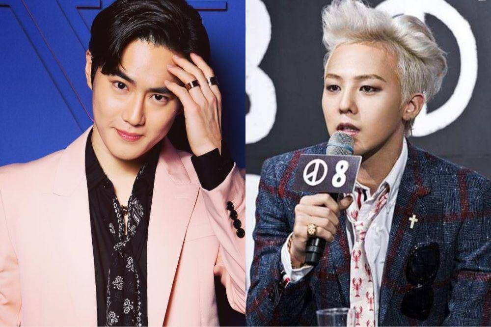 Suho EXO dan G-Dragon BIGBANG (instagram.com/kimjuncotton | facebook.com/GDRAGON)