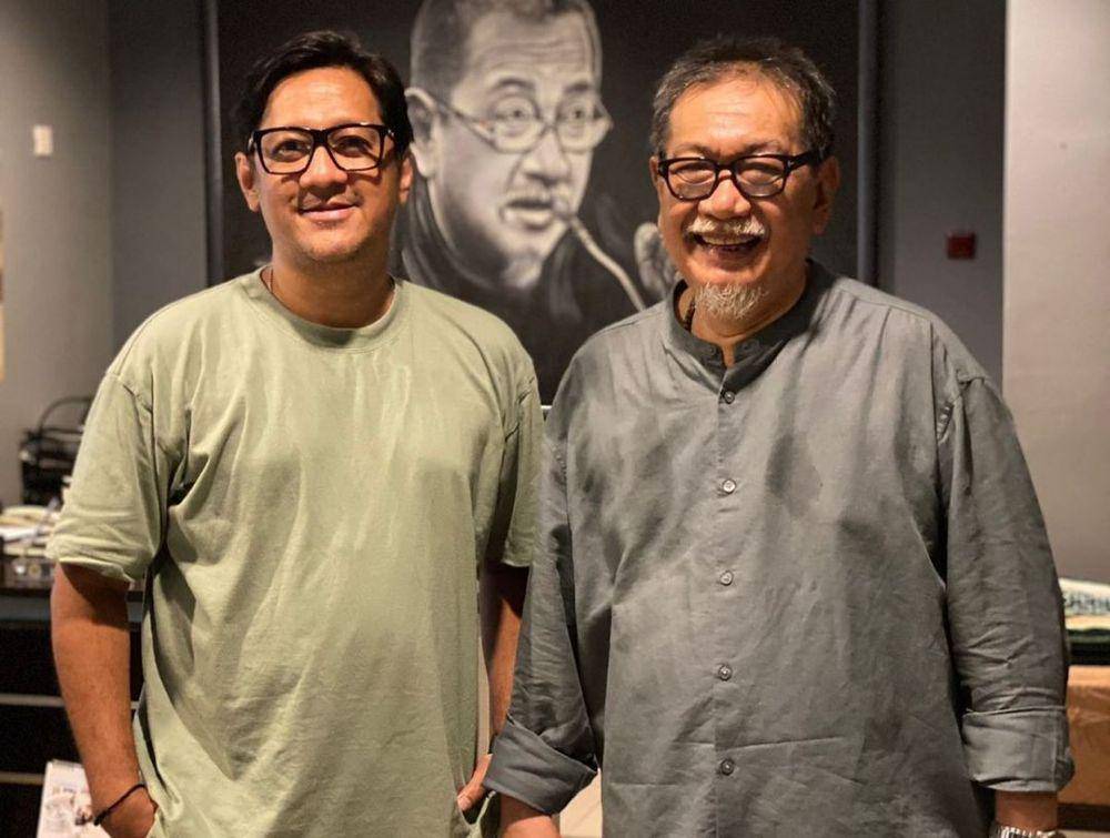 Deddy Mizwar dan Andre Taulany (instagram.com/deddy_mizwar)