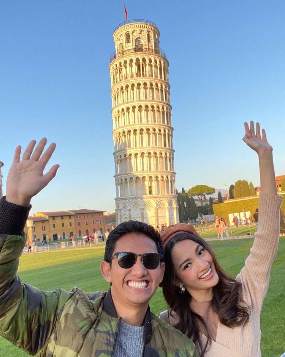 potret liburan Belva dan Sabrina di Italia (instagram.com/belvadevara)