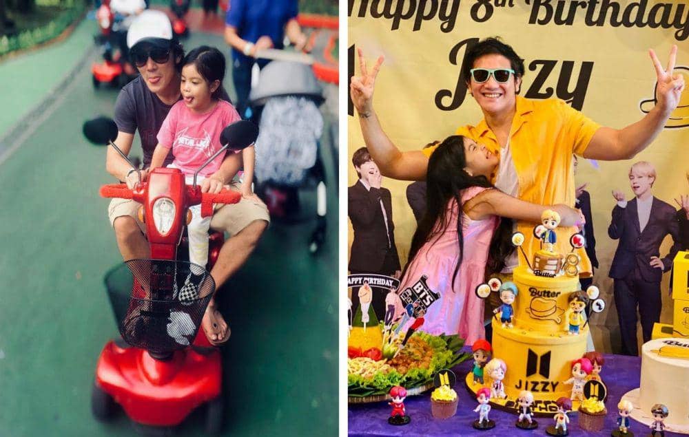 9 Potret Vino G. Bastian dan Putri Tunggalnya, Sama-sama Menawan!