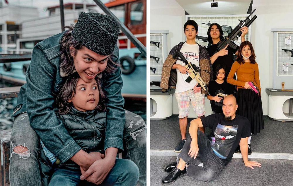 9 Potret Akrab Ali dan Kakak-Kakaknya, Anak Bungsu Kesayangan!