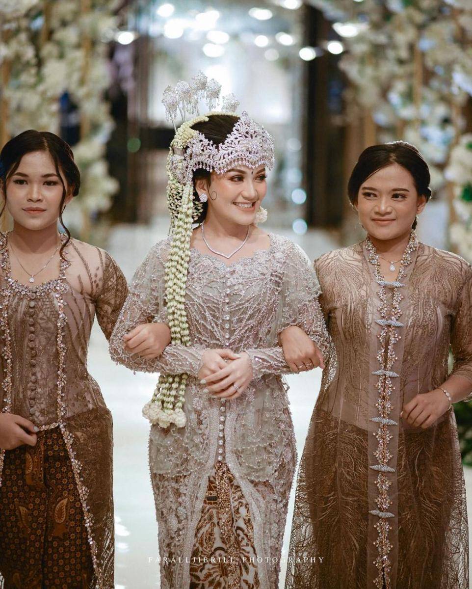 Momen akad nikah Ibnu Wardani dan Lalita Hutami. (instagram.com/faralljibrill_official)