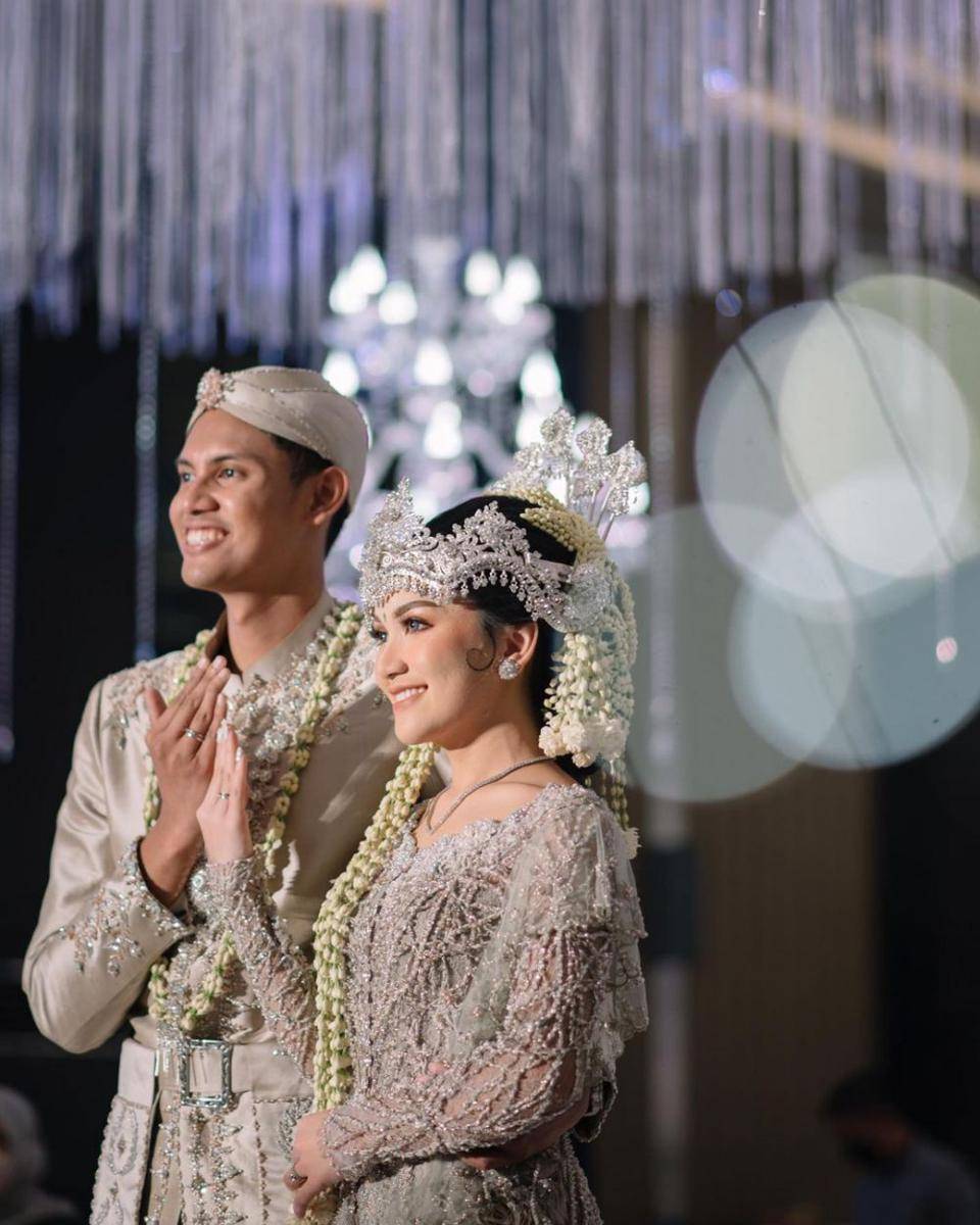 Momen akad nikah Ibnu Wardani dan Lalita Hutami. (instagram.com/imagenic)