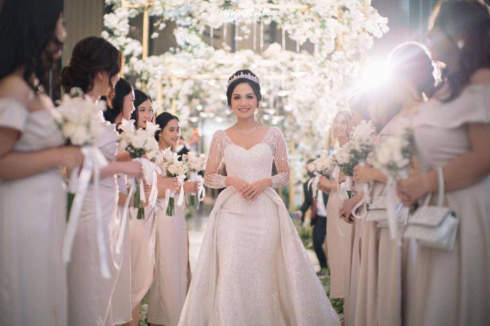 Resepsi pernikahan Ibnu Wardani dan Lalita Hutami. (instagram.com/imagenic)